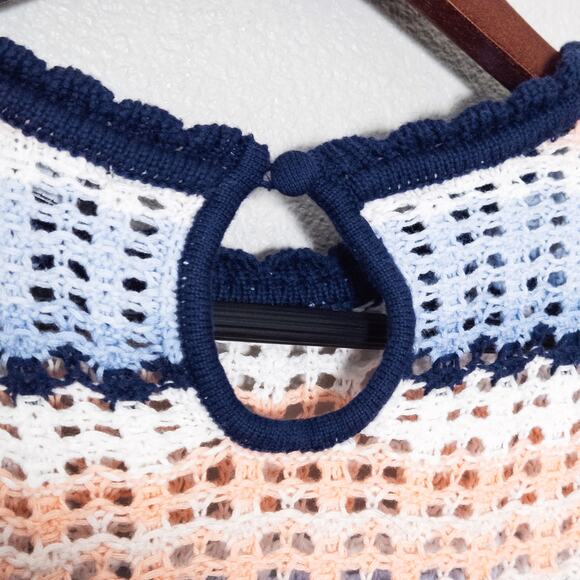 INC International Concepts Women’s Sweater XL Boho Coastal Casual Retro Striped - Picture 7 of 10